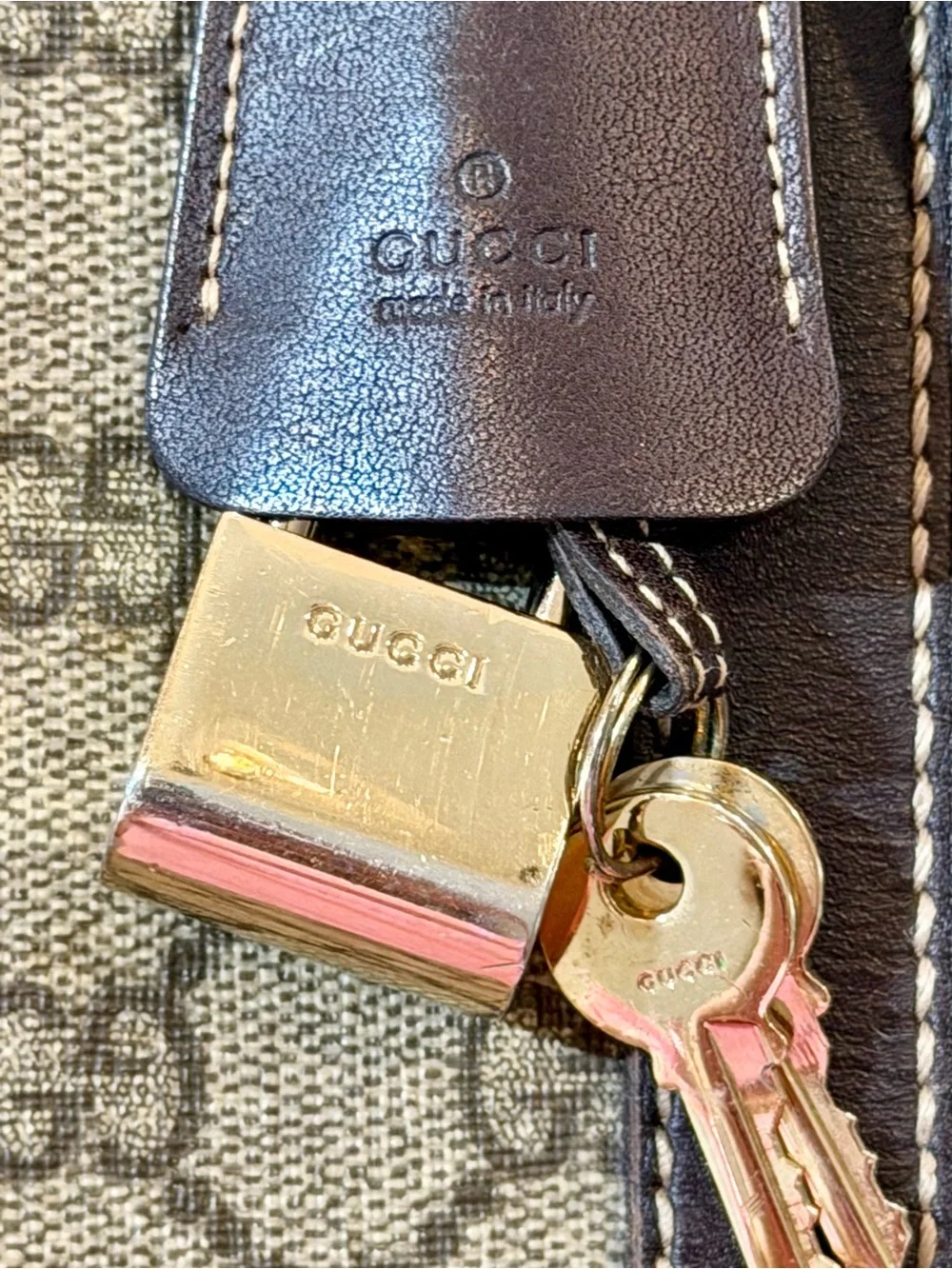 Gucci GG Supreme Business Bag Briefcase 201480